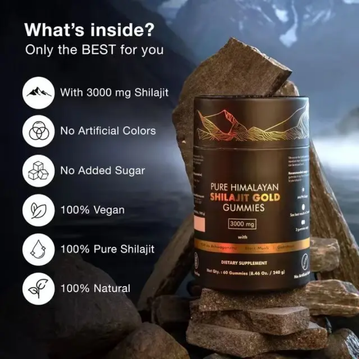 Shilajit en gummies