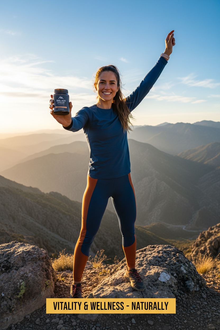 Style de vie énergique avec Shilajit